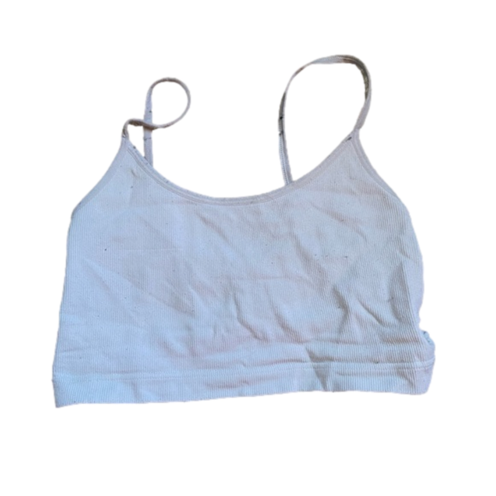 Garage white tank top, size xs